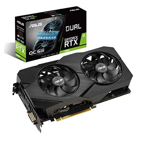 ASUS Dual GeForce RTX 2060 OC EVO