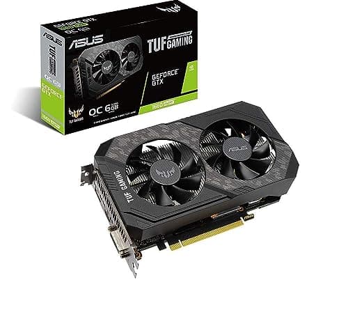 Asus TUF Gaming GeForce GTX 1660 Super Overclocked 6GB Edition HDMI DP DVI Gaming Graphics