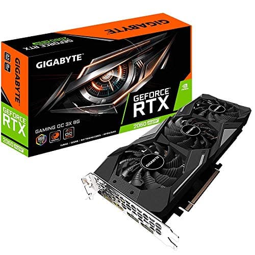 GIGABYTE GV-N206SGAMINGOC-8GD GeForce RTX 2060 SUPER GAMING OC 3X 8G