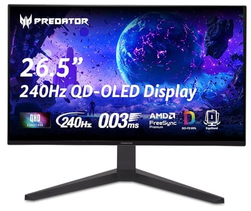 Acer Predator | | AMD | | | , Height Adjustment, & | DCI-P3 99% | 2 x & 2 x | X27U W1bmiip