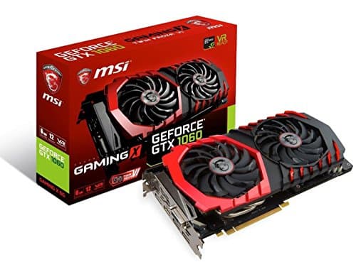 MSI GAMING GeForce GTX 1060 6GB GDRR5 192-bit HDCP Support DirectX 12 Dual TORX 2.0 Fan VR