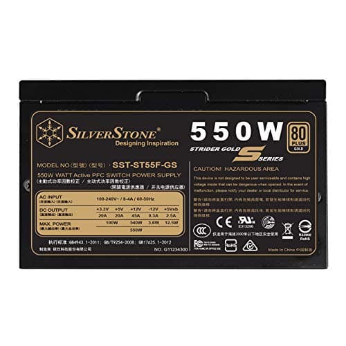 Silverstone Technology Computer with & 140mm Design (SST-ST55F-GS)