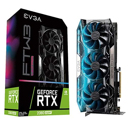 EVGA GeForce RTX 2080 Super FTW3 Ultra, Overclocked, 2.75 Slot Extreme Cool Triple + iCX2,