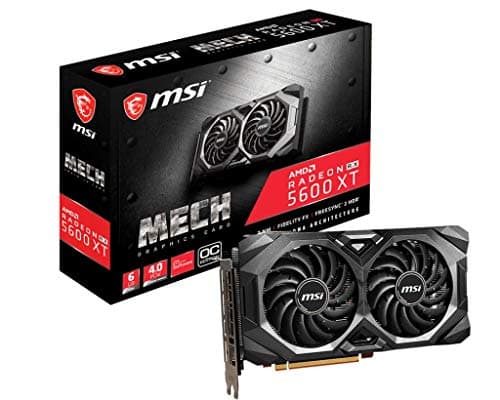 MSI MECH RADEON RX 5600 XT OC graphics card AMD 6 GB GDDR6