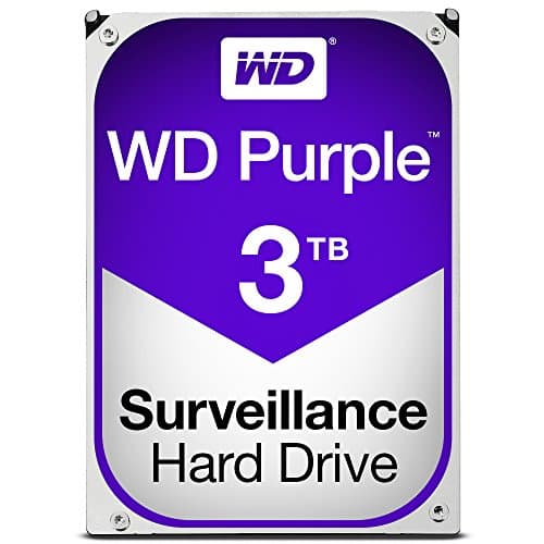 Western Digital Purple Surveillance 3TB 5400 RPM 64 MB