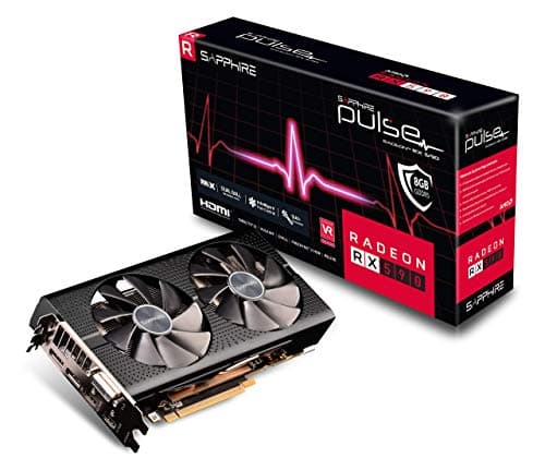 Sapphire 11289-06-20G Radeon Pulse RX 590 8GB GDDR5 Dual HDMI/ DVI-D/ Dual DP