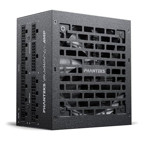 Phanteks AMP GH 850W Gold , and Platform, Individual Cables, Silent Fanless Mode (Black)