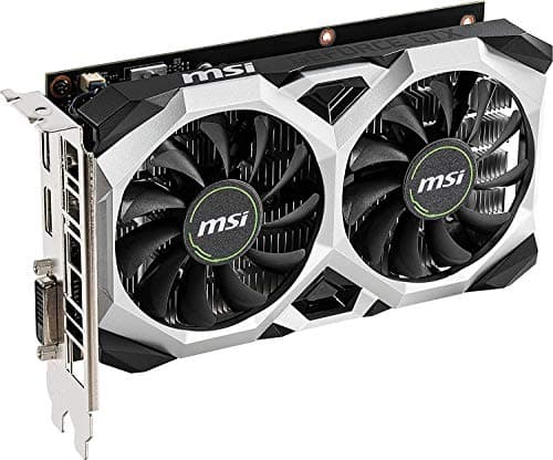 MSI Gaming GeForce GTX 1650 Ventus XS 4G 128-Bit GDRR5 HDCP Support DirectX 12 VR Ready Gr