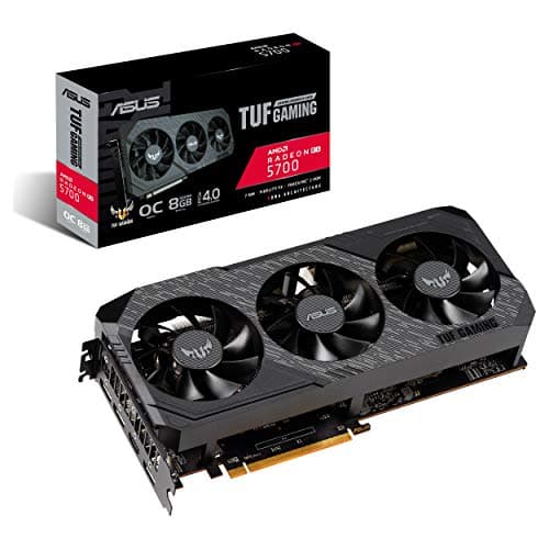 ASUS TUF Gaming X3 AMD Radeon Rx 5700 Overclocked 8G GDDR6 HDMI DisplayPort Gaming Graphic