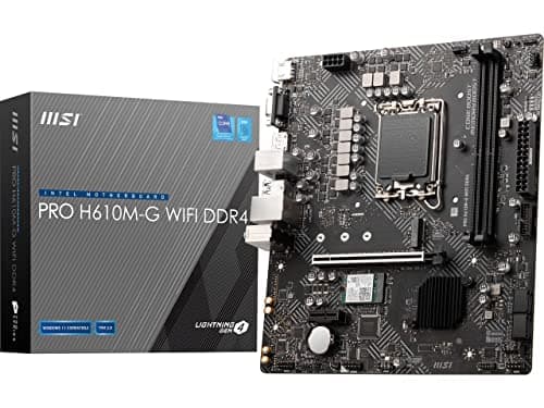 MSI PRO H610M-G WIFI DDR4