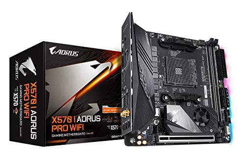 Gigabyte X570 I AORUS Pro WiFi (AMD Ryzen 3000/X570/Mini-Itx/PCIe4.0/DDR4/USB 3.1/Realtek