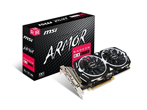 MSI Gaming Radeon RX 570 256-bit 8GB GDRR5 DirectX 12 VR Ready CFX Graphcis Card (RX 570 A