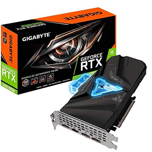 GIGABYTE GeForce RTX 2080 Super Gaming OC Waterforce WB 8G Graphics Card, Pre-Installed Wa