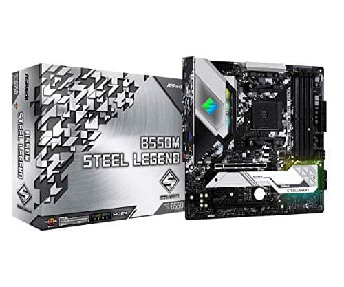 ASRock B550M Steel Legend Supports 3rd Gen
