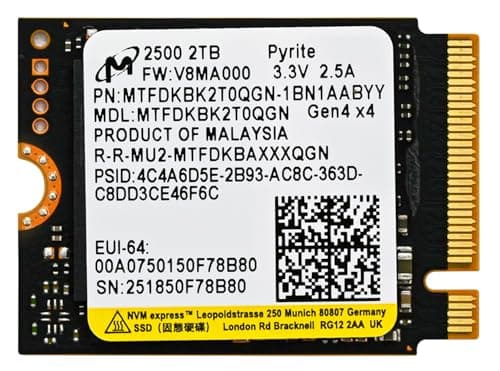 Micron 2500 2TB 7100 MB
