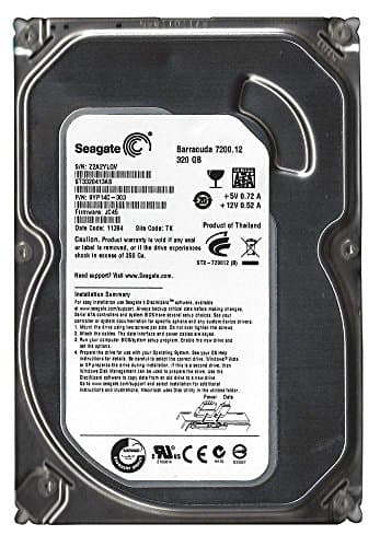 Seagate Desktop ST3320413AS 320GB 7200 RPM 16 MB
