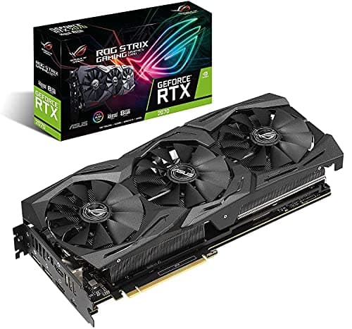 ASUS ROG STRIX GeForce RTX 2070 Advanced Overclocked 8G GDDR6 HDMI DP 1.4 USB Type-C Gamin