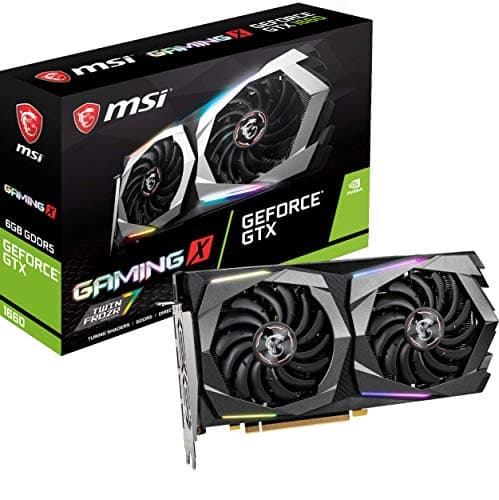 MSI Gaming GeForce GTX 1660 192-Bit HDMI/DP 6GB GDRR5 HDCP Support DirectX 12 Dual Fan VR