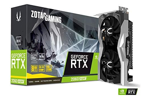 ZOTAC GAMING GeForce RTX 2060 SUPER MINI 8GB GDDR6 256-bit 14Gbps Gaming Graphics Card, Ic