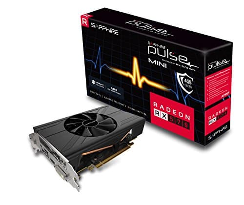 Sapphire 11266-06-20G Radeon Pulse RX 570 ITX 4GB GDDR5 HDMI/DVI-D/DP (UEFI) PCI-E