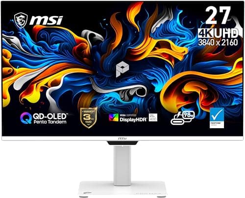 msi PRO MAX 271UPXW12G Hub , , DisplayHDR True Black 400, 98W PD, Dual ,Mac Color Match,Br