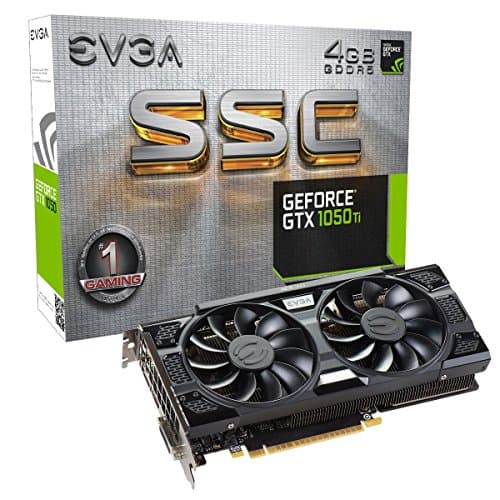EVGA GeForce GTX 1050 Ti SSC Gaming ACX 3.0