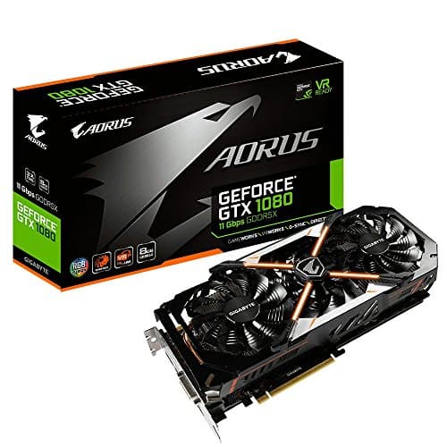 GIGABYTE AORUS GeForce GTX 1080 8G 11Gbps Graphic Card