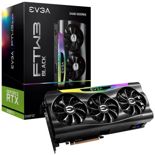 EVGA GeForce RTX 3090 Ti FTW3 Black Gaming