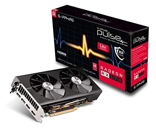 Sapphire Technology 11266-75-20G Radeon Pulse RX 570 8GB GDDR5 Dual HDMI/Dual DP OC (UEFI)