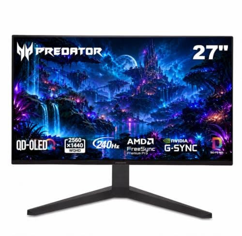 Acer Predator | | AMD | | | , Height Adjustment, & | DCI-P3 99% | 2 x & 2 x | X27U W1bmiip