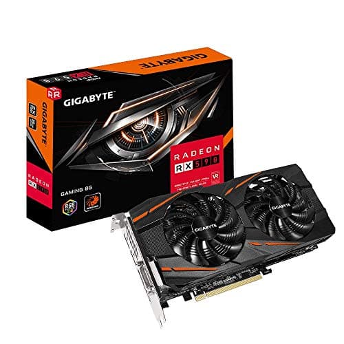 GIGABYTE GAMING GV-RX590GAMING-8GD graphics card AMD Radeon RX 590 8 GB GDDR5
