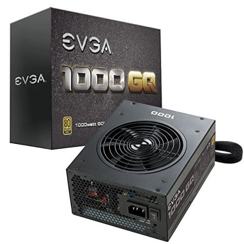 EVGA 210-GQ-1000-V1,1000 GQ, , , EVGA ECO Mode, 5 Year Warranty, ,Black