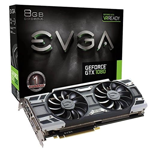 EVGA GeForce GTX 1080 8GB ACX 3.0 Gaming Graphics Card GDDR5X 08G-P4-6181-KR (Renewed)