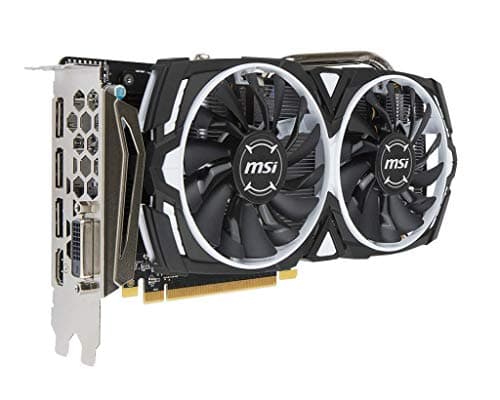 MSI Gaming Radeon Rx 570 256-bit 4GB GDRR5 DirectX 12 VR Ready CFX DVI/HDMI/DP Graphics Ca
