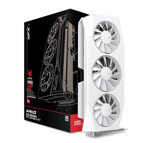 XFX Mercury AMD Radeon RX 9060XT OC White Gaming Edition